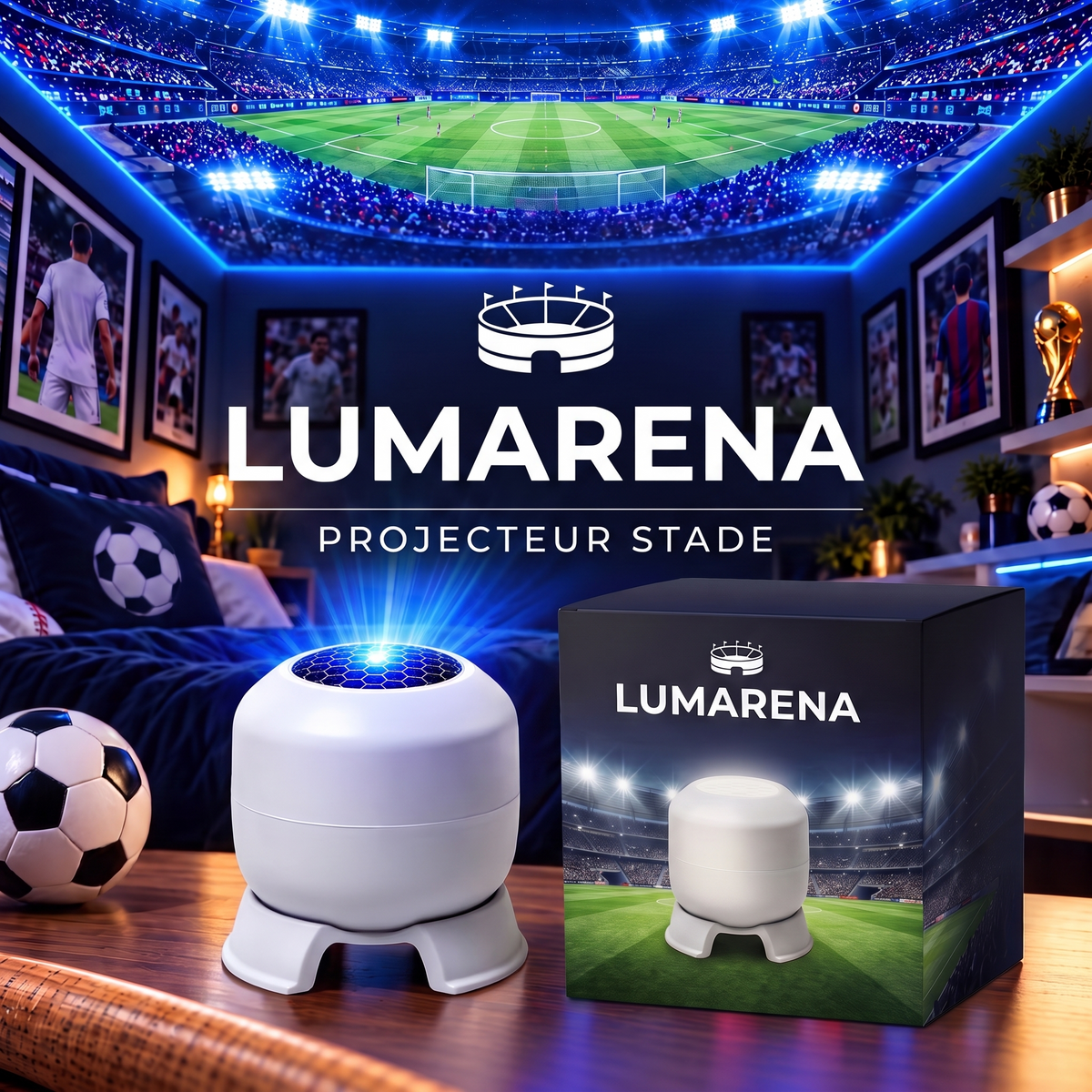 Lumarena - Projecteur stade